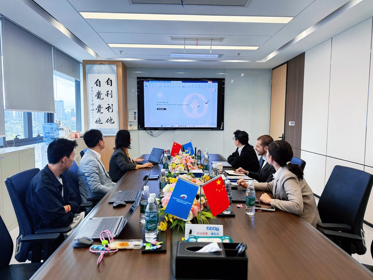 French Client Visits Topten Tech Group to Explore New Product and Supply Chain Opportunities